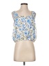 Calypso St. Barth Blue Sleeveless Blouse Size S - photo 1