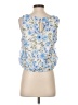 Calypso St. Barth Blue Sleeveless Blouse Size S - photo 2