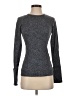 Lululemon Athletica Metallic Gray Turtleneck Sweater Size 4 - photo 1