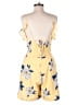 JOA 100% Polyester Floral Yellow Romper Size M - photo 2