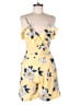 JOA 100% Polyester Floral Yellow Romper Size M - photo 1