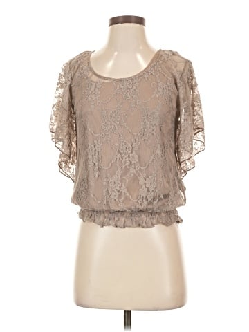 Lavish Short Sleeve Blouse (view 1)