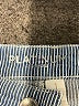 Chico's Chevron-herringbone Blue Jeans Size Med (1) - photo 4