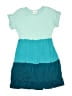 Rare Editions Color Block Teal Dress Size M (estimated, youth) - photo 1