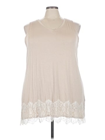 Logo Layers Sleeveless Blouse (view 1)