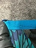 Buttons 100% Polyester Chevron-herringbone Teal Cocktail Dress Size S - photo 7