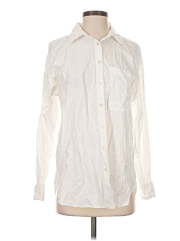 Ann Taylor LOFT Long Sleeve Button-Down Shirt (view 1)