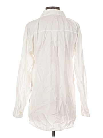 Ann Taylor LOFT Long Sleeve Button-Down Shirt (view 2)