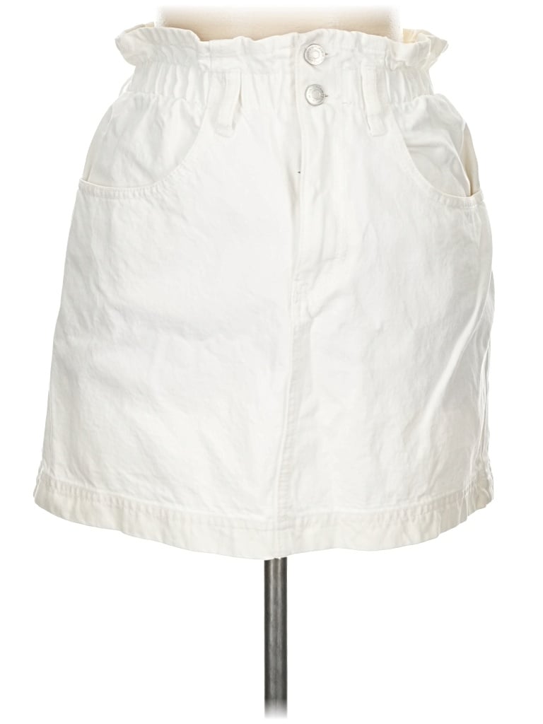 Pre-owned Forever 21 Casual Skirt In White