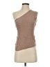 Shein 100% Polyester Tan Sweater Vest Size 4 - photo 1