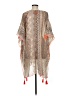 Z&L 100% Polyester Tan Poncho Size M - photo 2