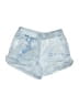 Olive and Oak Tie-dye Blue Denim Shorts Size L - photo 1
