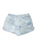 Olive and Oak Tie-dye Blue Denim Shorts Size L - photo 2