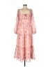 Altar'd State 100% Polyester Pink Casual Dress Size M - photo 1