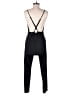 Shinestar Solid Black Jumpsuit Size M - photo 2