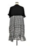 BLOOMCHIC Checkered-gingham Black Casual Dress Size 26 - photo 2
