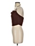 rue21 Brown Halter Top Size XS - photo 5