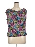 Kate Hill 100% Nylon Pink Sleeveless Top Size 1X - photo 1