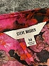 Steve Madden 100% Polyester Floral Pink Long Sleeve Blouse Size M - photo 7