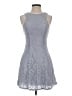 Speechless Gray Cocktail Dress Size S - photo 1