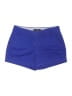 J.Crew 100% Cotton Solid Blue Shorts Size 2 - photo 1