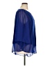 Chico's 100% Rayon Blue 3/4 Sleeve Blouse Size XL (3) - photo 4