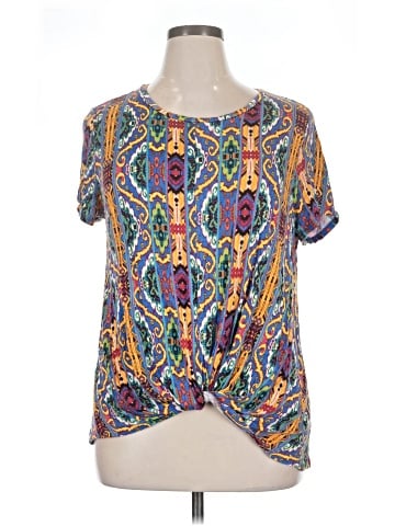 Ruff Hewn Short Sleeve Blouse (view 1)