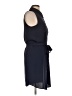 Adrienne Vittadini 100% Polyester Solid Black Casual Dress Size 10 - photo 4