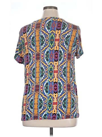 Ruff Hewn Short Sleeve Blouse (view 2)