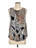 SJS Blue Sleeveless Blouse Size M - photo 1