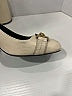Versace 100% Leather Ivory Heels Size EU (IT) 38 / US 8 - photo 3