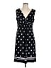 Soma Polka Dots Black Casual Dress Size L - photo 1