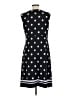 Soma Polka Dots Black Casual Dress Size L - photo 2
