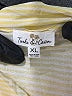 Assorted Brands 100% Rayon Stripes Yellow 3/4 Sleeve Button-Down Shirt Size XL - photo 7