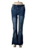 Whetherly Hearts Blue Jeans Size 28 waist - photo 1