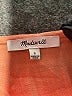 Madewell Solid Orange Jumpsuit Size S - photo 4