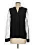 Shein 100% Polyester Black Long Sleeve Blouse Size XS (tall) - photo 1