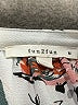 Fun2Fun Print Ivory Short Sleeve Blouse Size M - photo 7