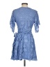 Francesca's 100% Polyester Blue Cocktail Dress Size XS - photo 2