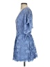 Francesca's 100% Polyester Blue Cocktail Dress Size XS - photo 5