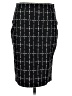 Atmosphere Graphic Black Formal Skirt Size 8 - photo 1