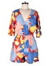 Peter Som Color Block Blue Romper Size 6 - photo 1