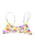 Assorted Brands Floral Yellow Two Piece Swimsuit Size S (kids) - photo 1