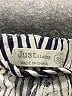 Just Living Stripes Silver Linen Pants Size S - photo 7