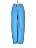 Zara Color Block Blue Jeans Size 2 - photo 1