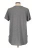 Lands' End Stripes Gray Short Sleeve T-Shirt Size L (petite) - photo 2