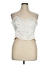 Open Edit 100% Polyester Ivory Sleeveless Blouse Size XL - photo 1