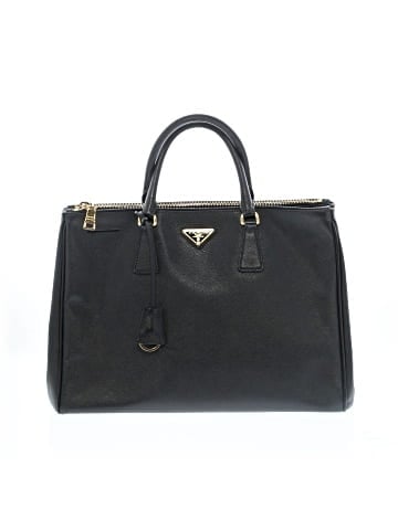 Prada Saffiano Lux Leather Double Zip Tote Bag Large (view 1)
