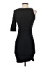 Bebe Solid Black Cocktail Dress Size S - photo 2