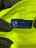 Gap Fit 100% Polyester Color Block Yellow Athletic Shorts Size S - photo 3
